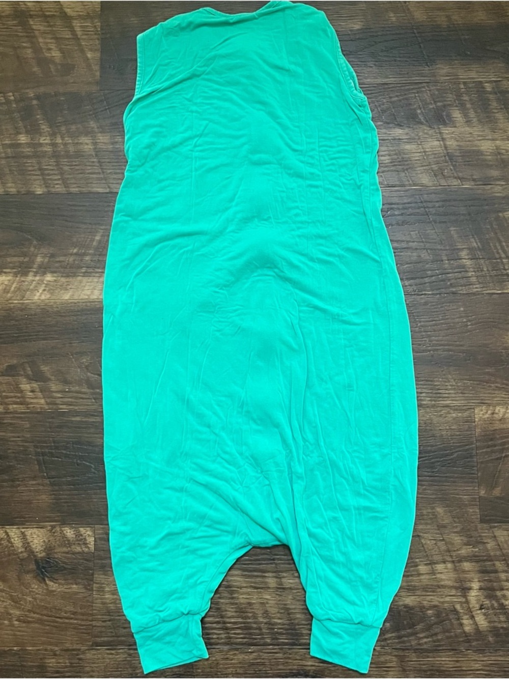 Kyte baby bamboo sleep sack walker romper full zip green large 0.5ToG - Picture 9 of 9